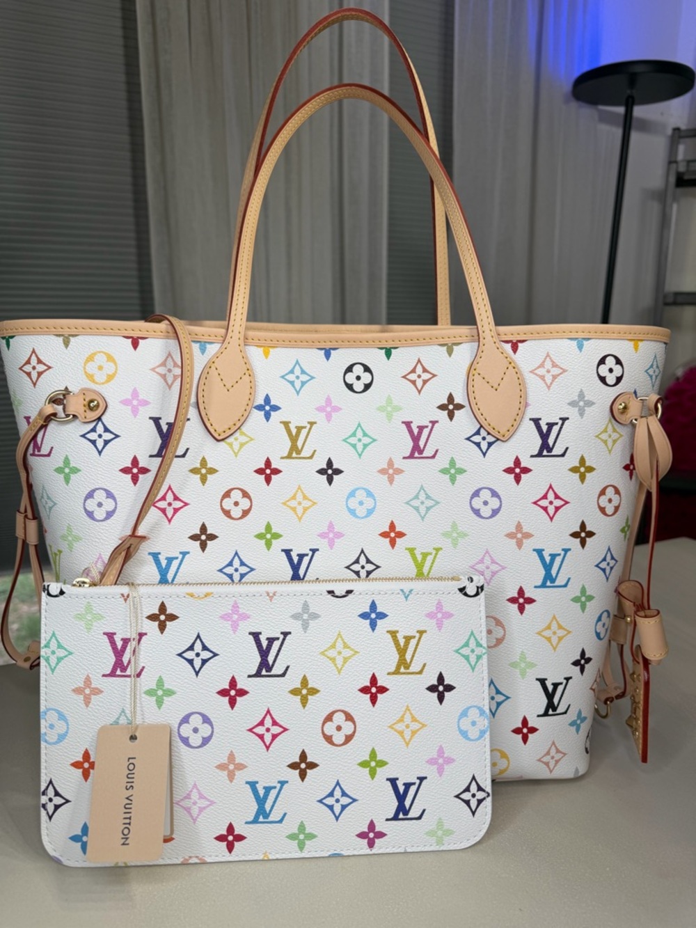 Louis Vuitton LV x TM Neverfull MM